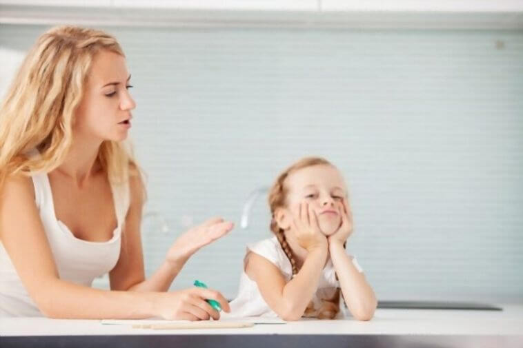 How do I help my child improve her writing without losing my temper?