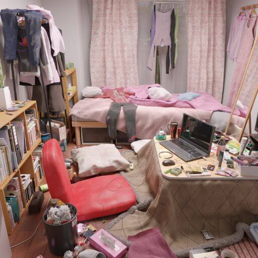 What Percentage Creative Are You (10) (1) messy room