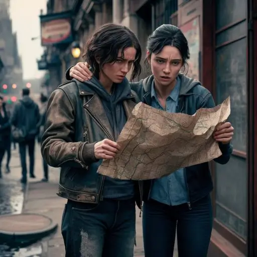 Are You a People Pleaser A lost-looking stranger holding a map, while you stand nearby, unsure of how to help.