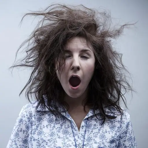We Know Your Top Three Personality Traits Based On Your Sleep Habits (6) hair after waking up